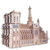 3D SEA-LAND Model Kit Notre Dame De Paris - Wooden Puzzle Toys