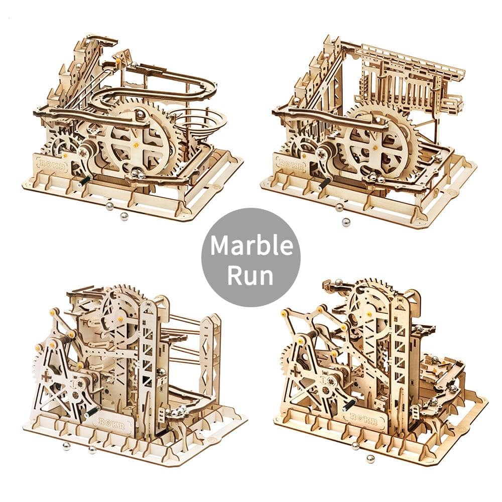 Maquette mécanique en bois Puzzle 3D Marble Run Rokr à 19,99 euros (Terminé)
