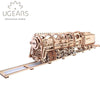 DIY 3D Ugears Mechanical Assembly Wooden Locomotive Train Puzzle - Wooden Puzzle Toys