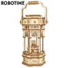 Robotime ROKR 210pcs DIY 3D Victorian Lantern Wooden Model and Music Box Toy - AMK61 - Wooden Puzzle Toys