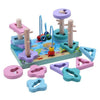 Wooden Tower Ring Stacking Toy - Wooden Puzzle Toys