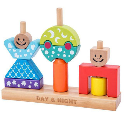 Wooden Pillar Toy - Wooden Puzzle Toys