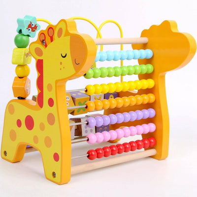 Wooden Abacus and Xylophone Toy - Wooden Puzzle Toys