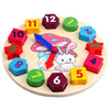 Wooden Rabbit Clock Puzzles - Wooden Puzzle Toys