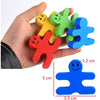 Wooden Small Person Stacking Toy - Wooden Puzzle Toys